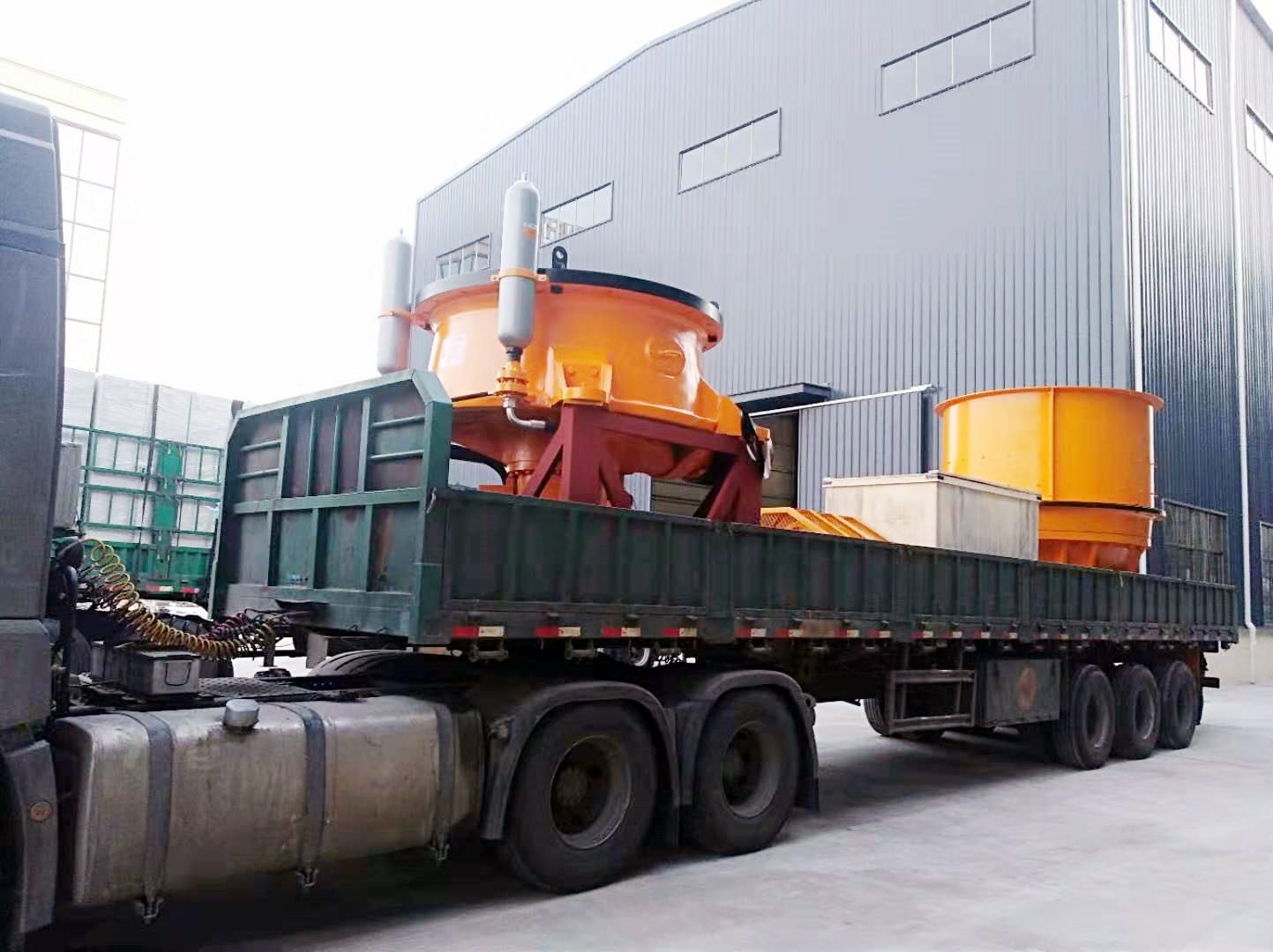 辽宁时产600吨铁矿石生产线设备第2次发货，附视频