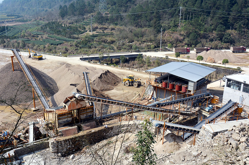 1200 tons per hour crushed stone production line program